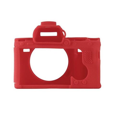 Sanger Silikon Kılıf Sony A7M2 R2 S2 İçin Kırmızı