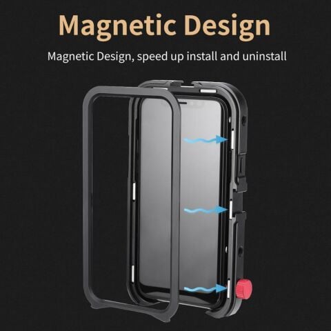Ulanzi Iphone 11 Pro Max Metal Vlog Çerçeve