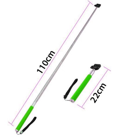 Sanger SG-01 Selfie Çubuğu Monopod Yeşil