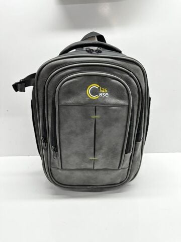Clascase Çok Amaçlı Bölmeli Deri Sırt Çantası C031