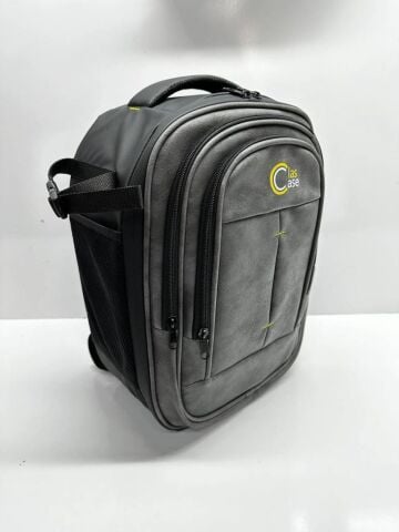 Clascase Çok Amaçlı Bölmeli Deri Sırt Çantası C031