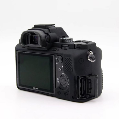 Sanger Silikon Kılıf Sony A7M2 R2 S2 İçin Siyah