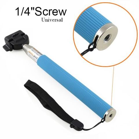 Sanger SG-01 Selfie Çubuğu Monopod Mavi