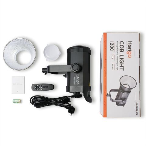 Herigo HR-PH200Bi 200W Bi-Color Fotoğraf ve Video LED Işık