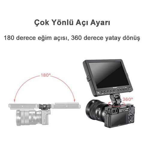 UURig R067 Kamera Monitör Bağlantı Aparatı