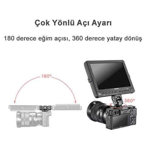 UURig R067 Kamera Monitör Bağlantı Aparatı