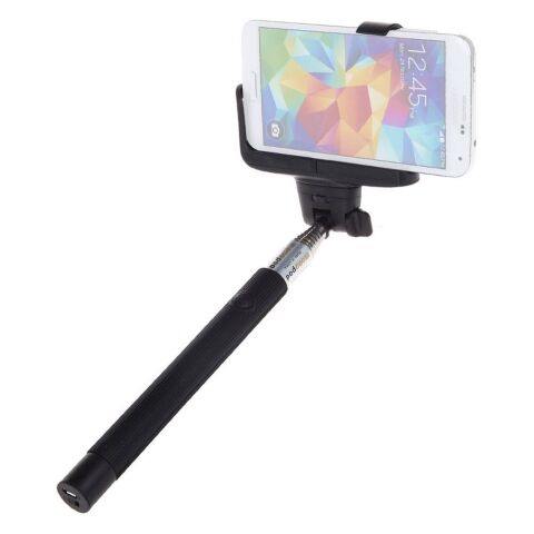 Kjstar Telefon İçin Dahili Kumandalı Monopod Siyah