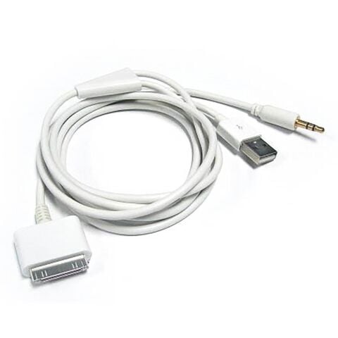 İphone 4 USB ve 3.5mm Ses Kablosu