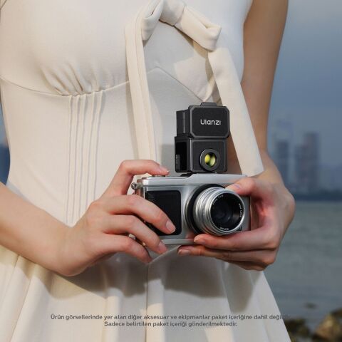 Ulanzi VF01 Waist Level Viewfinder 28 35 50mm Optik Vizör Siyah - C090