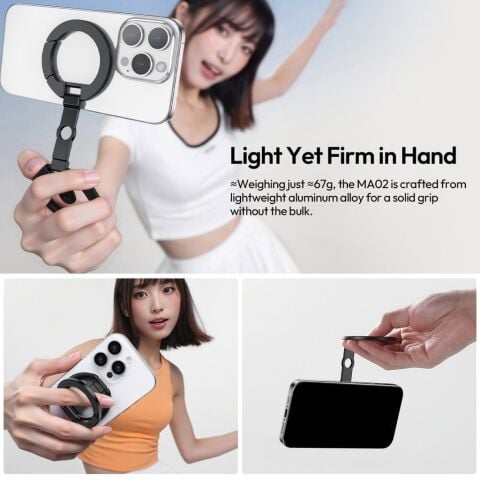 Ulanzi MA02 MagLock Dual Manyetik Telefon Standı - M067