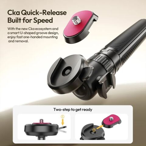 Ulanzi MT90 Quick Release Mini Tripod – Pocket 3 ve 4 Uyumlu - S027