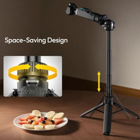 Ulanzi MT90 Quick Release Mini Tripod – Pocket 3 ve 4 Uyumlu - S027