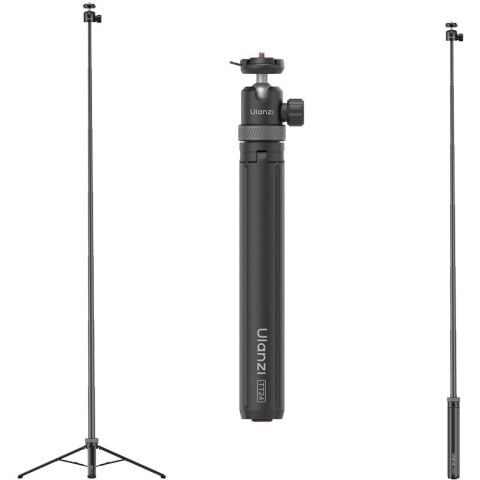 Ulanzi TT24 CKA 146cm Quick Release Selfie Stick Tripod Siyah - S044