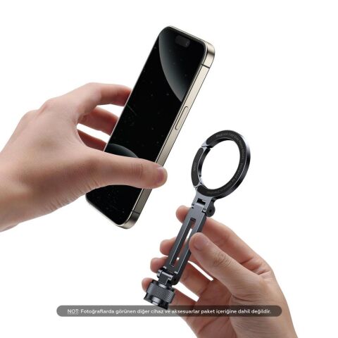 Ulanzi MA07 MagLock Tripod ve Cold Shoe Mount Manyetik Telefon Tutucu - M084