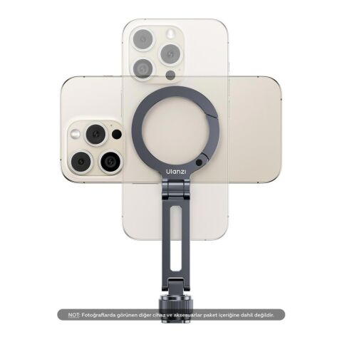 Ulanzi MA07 MagLock Tripod ve Cold Shoe Mount Manyetik Telefon Tutucu - M084