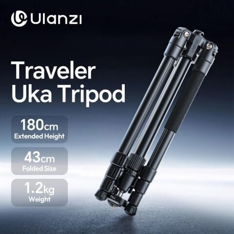 Ulanzi TT53 Traveler Uka Quick Release Seyahat Tripodu - T093GBB1