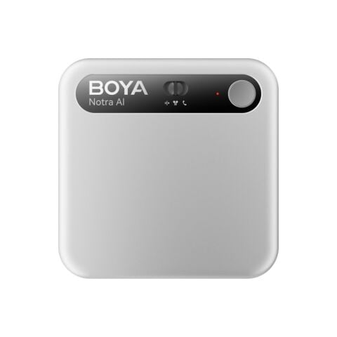 BOYA Notra AI Destekli Ses Kaydedici ve Not Tutma Cihazı - Silver