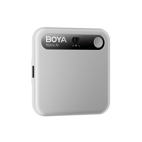 BOYA Notra AI Destekli Ses Kaydedici ve Not Tutma Cihazı - Silver