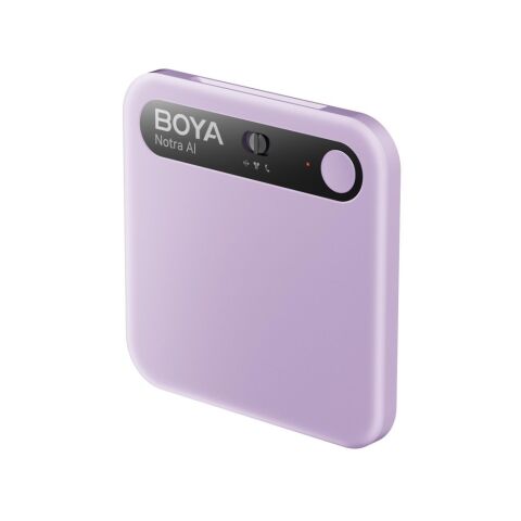 BOYA Notra AI Destekli Ses Kaydedici ve Not Tutma Cihazı - Purple