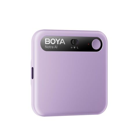 BOYA Notra AI Destekli Ses Kaydedici ve Not Tutma Cihazı - Purple