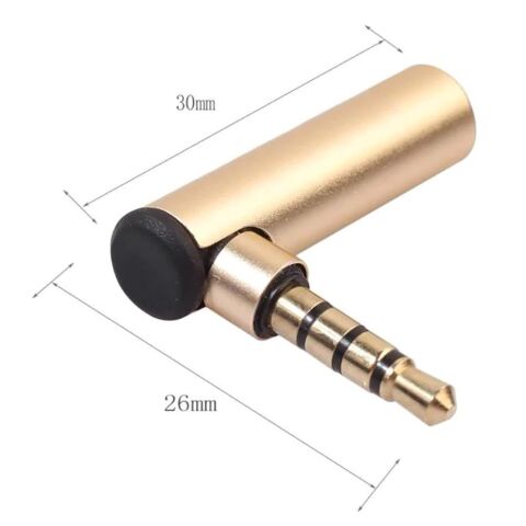 Telefon İçin 3.5mm TRRS L Tipi CTIA Çevirici