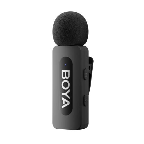 Boya BY-V1 Wireless Tekli Yaka Mikrofonu Lightning (Yeni Versiyon)