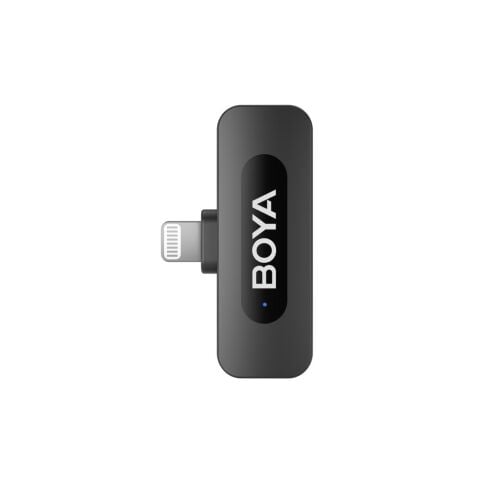Boya BY-V1 Wireless Tekli Yaka Mikrofonu Lightning (Yeni Versiyon)