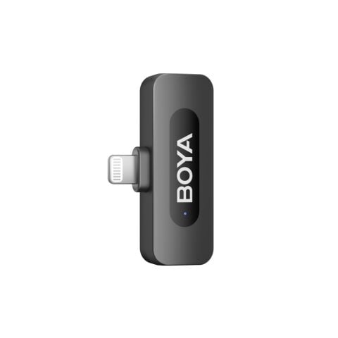 Boya BY-V1 Wireless Tekli Yaka Mikrofonu Lightning (Yeni Versiyon)