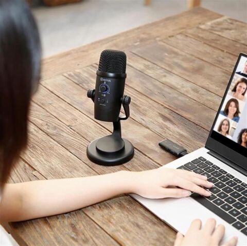 Boya BY-PM500W Kablolu - Kablosuz USB Condenser Mikrofon