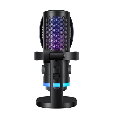 BOYA CastMic G40 RGB Aydınlatmalı Gürültü Engellemeli USB Mikrofon ve Masa Standı