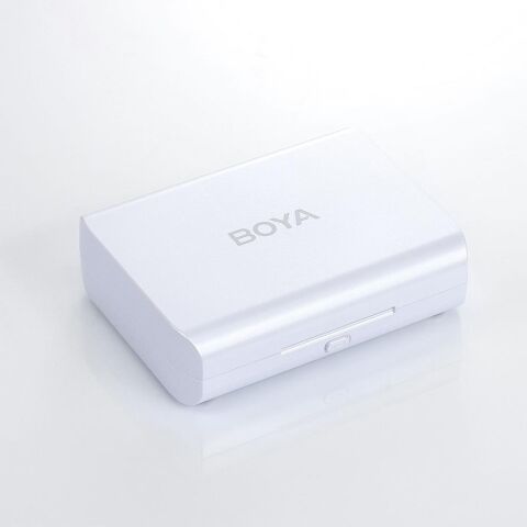 Boya BY-XM6-K2W Kablosuz İkili Yaka Mikrofonu (Beyaz)