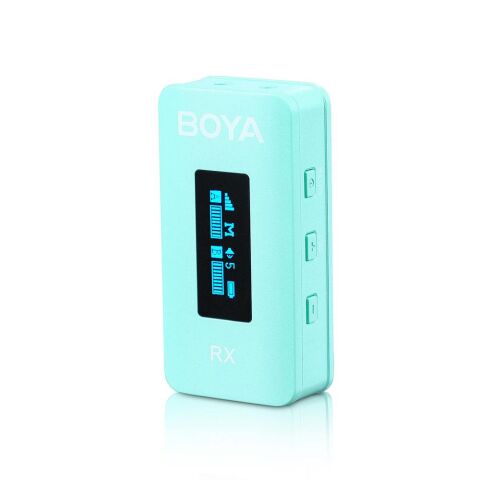 Boya BY-XM6-K2G Kablosuz İkili Yaka Mikrofonu (Yeşil)