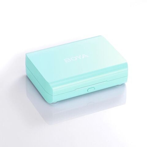 Boya BY-XM6-K2G Kablosuz İkili Yaka Mikrofonu (Yeşil)