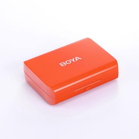 Boya BY-XM6-K2O Kablosuz İkili Yaka Mikrofonu (Turuncu)