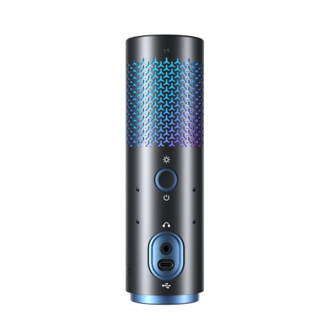BOYA K5 - BOYA K5 Kablosuz Bağlantılı RGB Aydınlatmalı USB Condenser Mikrofon