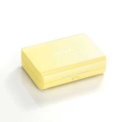 Boya BY-XM6-K2Y Kablosuz İkili Yaka Mikrofonu (Sarı)