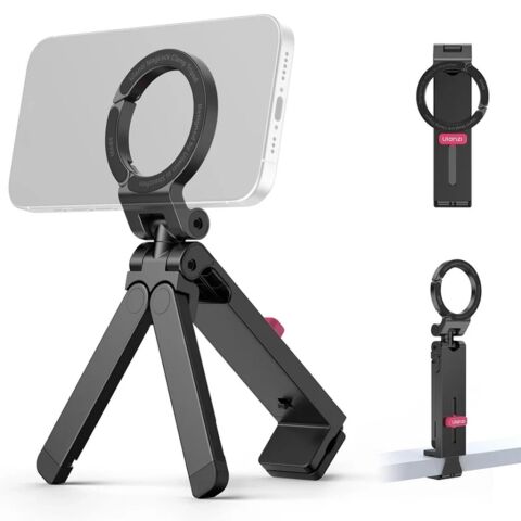 Ulanzi MA88 MagLock Quick Release Manyetik Telefon Tutucu ve Mini Tripod - S055