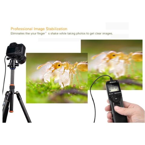 Shoot RS-80N3 Canon İçin Timer Uzaktan Kumanda