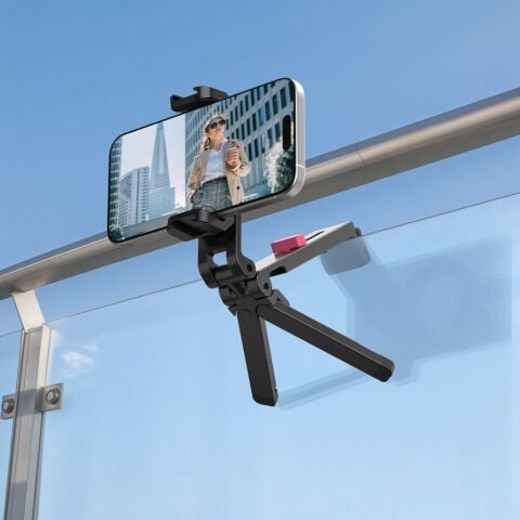 Ulanzi MA89 Telefon Tutucu Tripod Selfie Stick Mantis Mod - T169