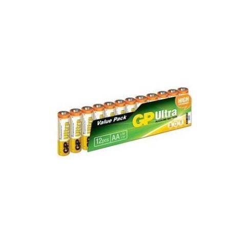 Gp Ultra Alkalin 12'li AA Pil