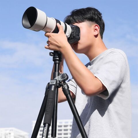 Ulanzi MT-59  Katlanabilir Çok Fonksiyonlu Alüminyum Tripod Monopod