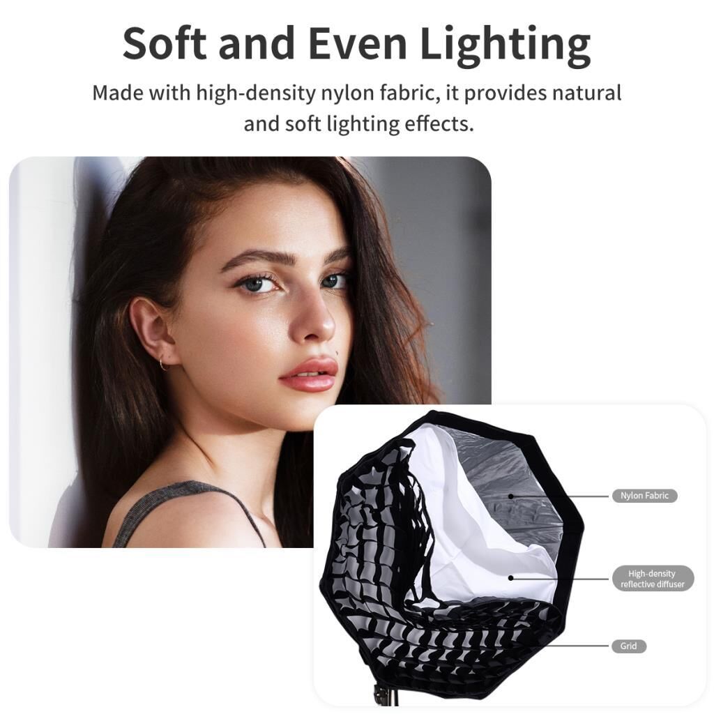 Ulanzi 60cm Mini Bowens Quick Release Octagon Softbox