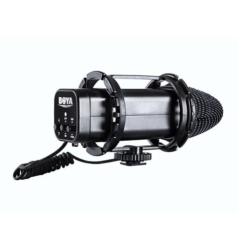 Boya BY-V02 Condenser DSLR Kamera Mikrofonu