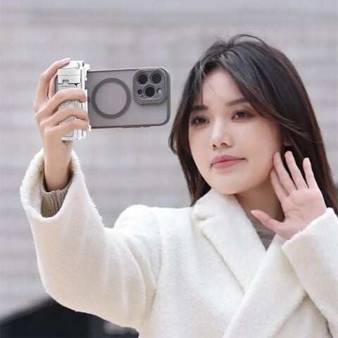 Ulanzi JJ02 Extendable Telefon Tripod Grip Beyaz