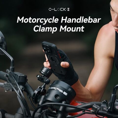 Ulanzi O-LOCK II Motosiklet Telefon Tutucu M008