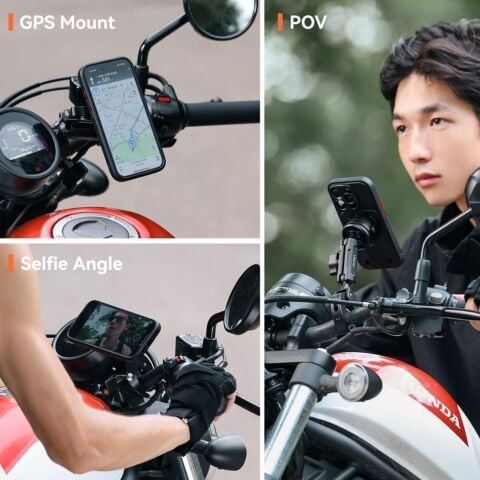 Ulanzi O-LOCK II Motosiklet Telefon Tutucu M008