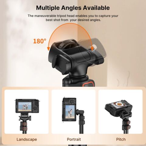 Ulanzi TB64 160cm Çok Fonksiyonlu Tripod T115GBB1
