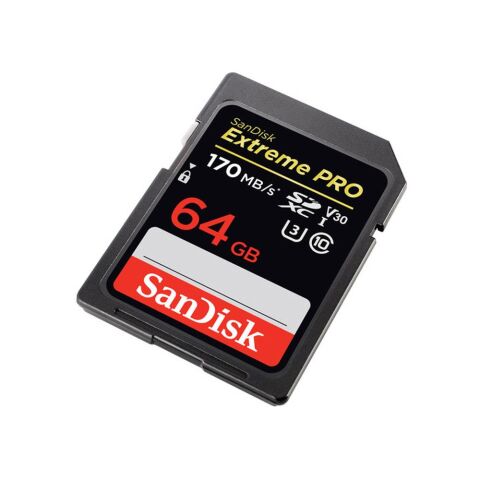 Sandisk Extreme Pro 64gb 170mb/s SDXC Hafıza Kartı