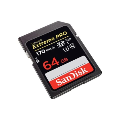 Sandisk Extreme Pro 64gb 170mb/s SDXC Hafıza Kartı