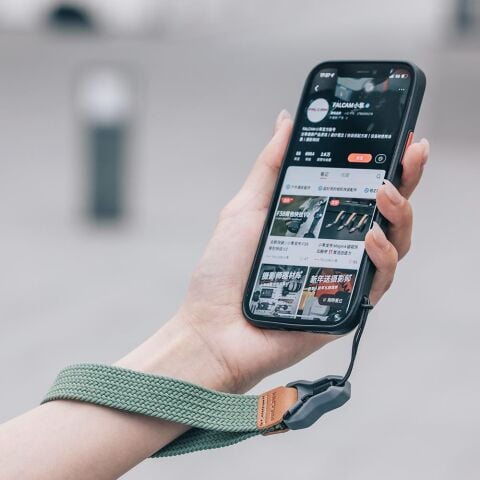 Falcam Maglink Quick Magnetic Buckle Örgü Yeşil Bilek Askısı M00A4101